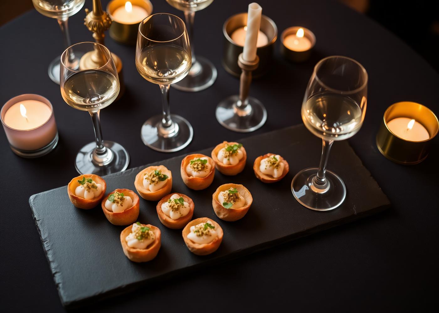 Cocktail canapés